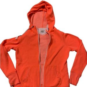 Orange neon jacket